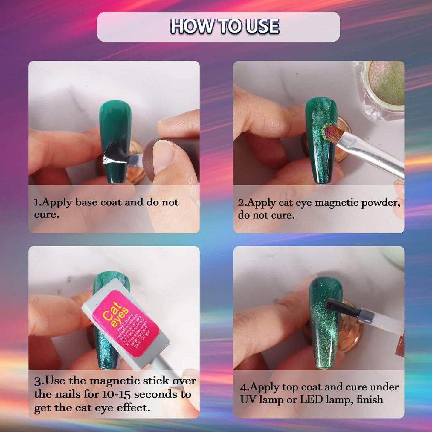 Chrome Nail Powder - 16 Colors NailSala