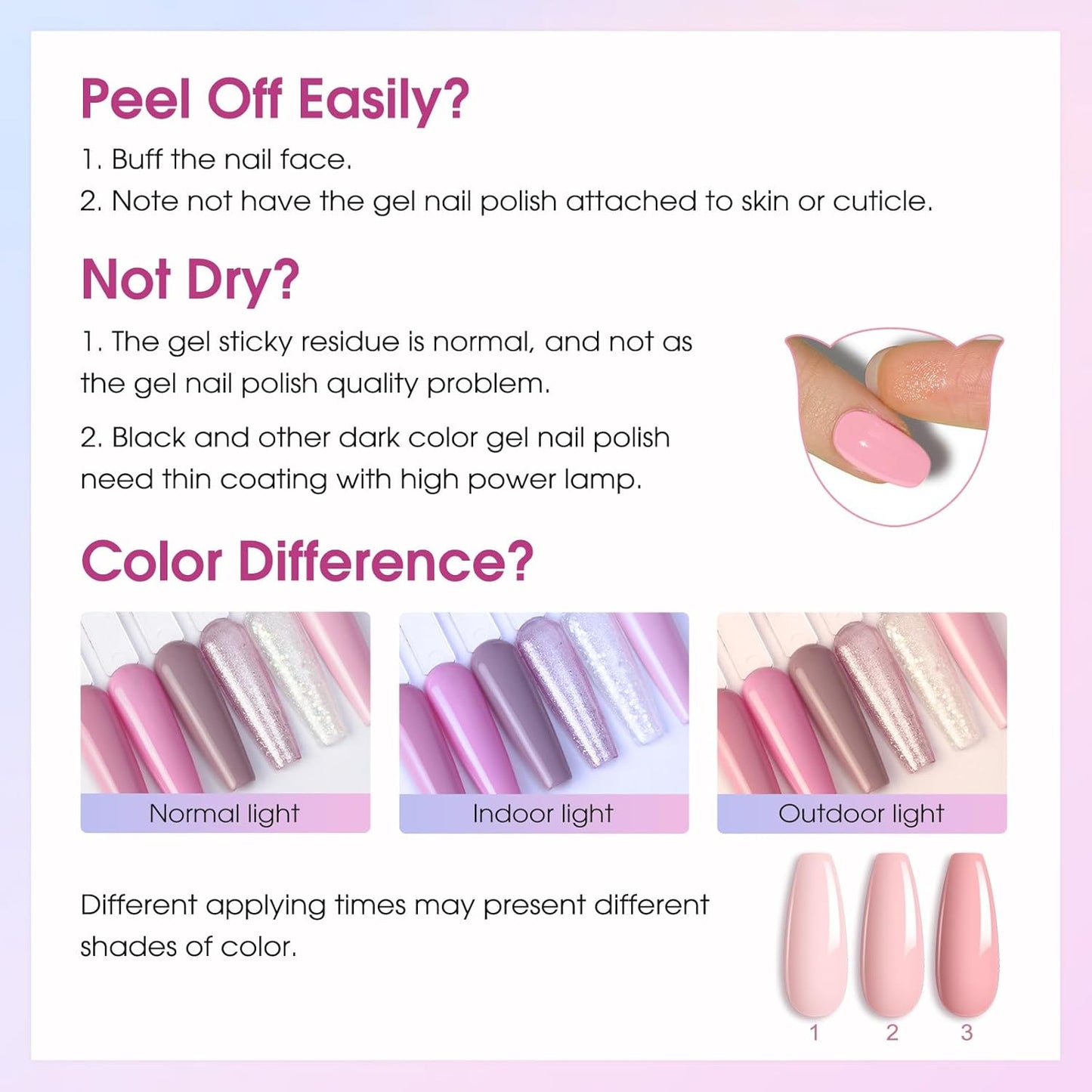 Gel Nail Polish Kit - 9 Colors | Best Offer🔥 - NailSala