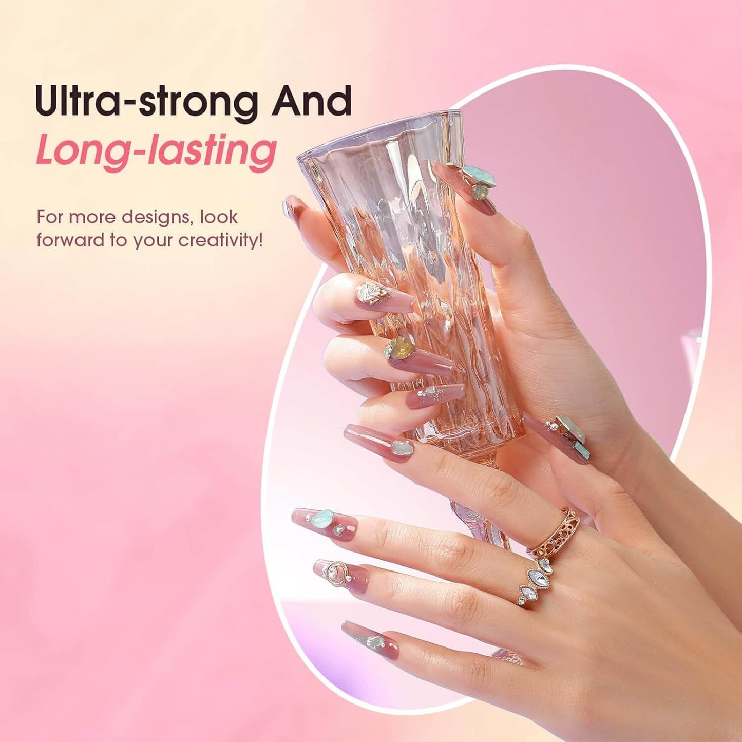 Poly Nail Gel Kit - 8 Vibrant Colors - UK - NailSala