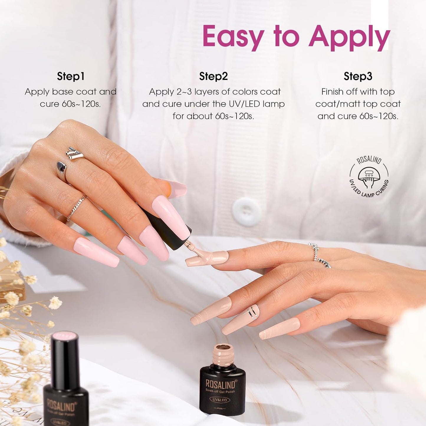 Gel Nail Polish Kit - 9 Colors | Best Offer🔥 - NailSala