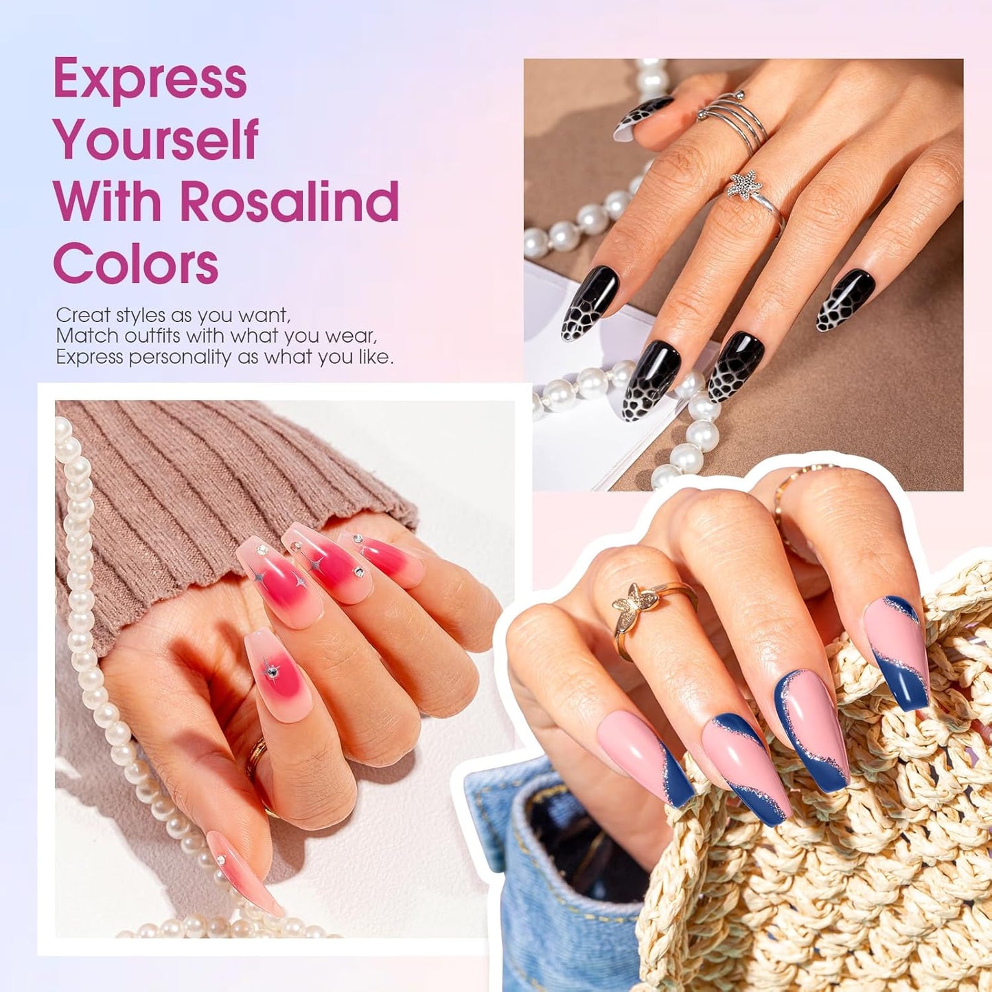 Gel Nail Polish Kit - 9 Colors | Best Offer🔥 - NailSala