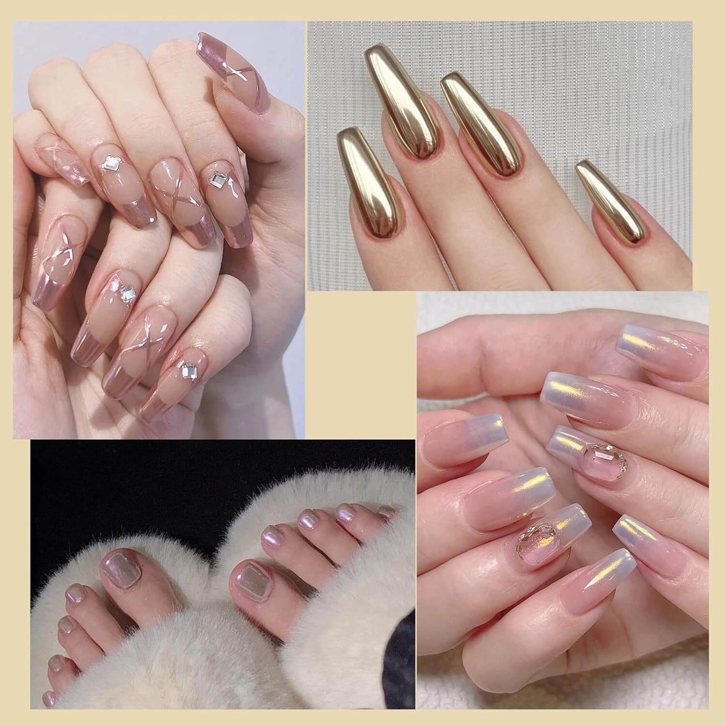 Chrome Nail Powder - Global NailSala