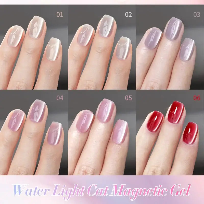 Magnetic Cat Eye Gel Nail Polish - 6Pcs Savings Pack - NailSala