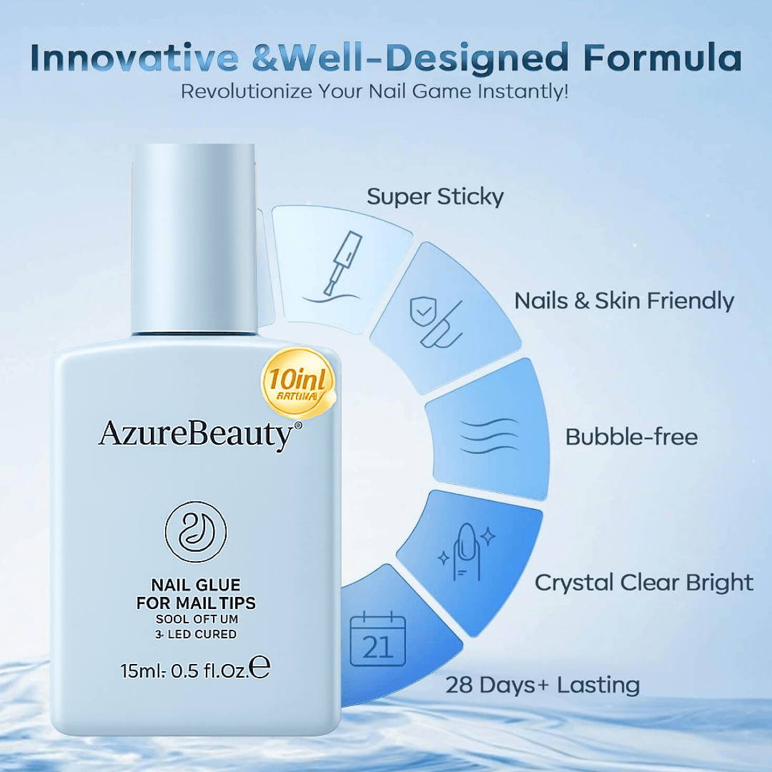 10 in One Gel Nail Glue/2Pcs NailSala