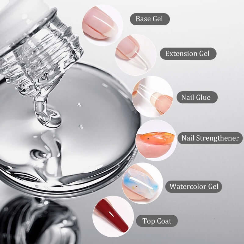 10 in One Gel Nail Glue/2Pcs NailSala