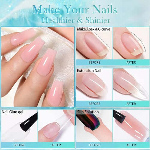 10 in One Gel Nail Glue/2Pcs NailSala