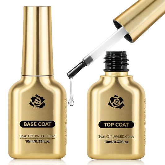Rubber Base & Top Coat - 2Pcs