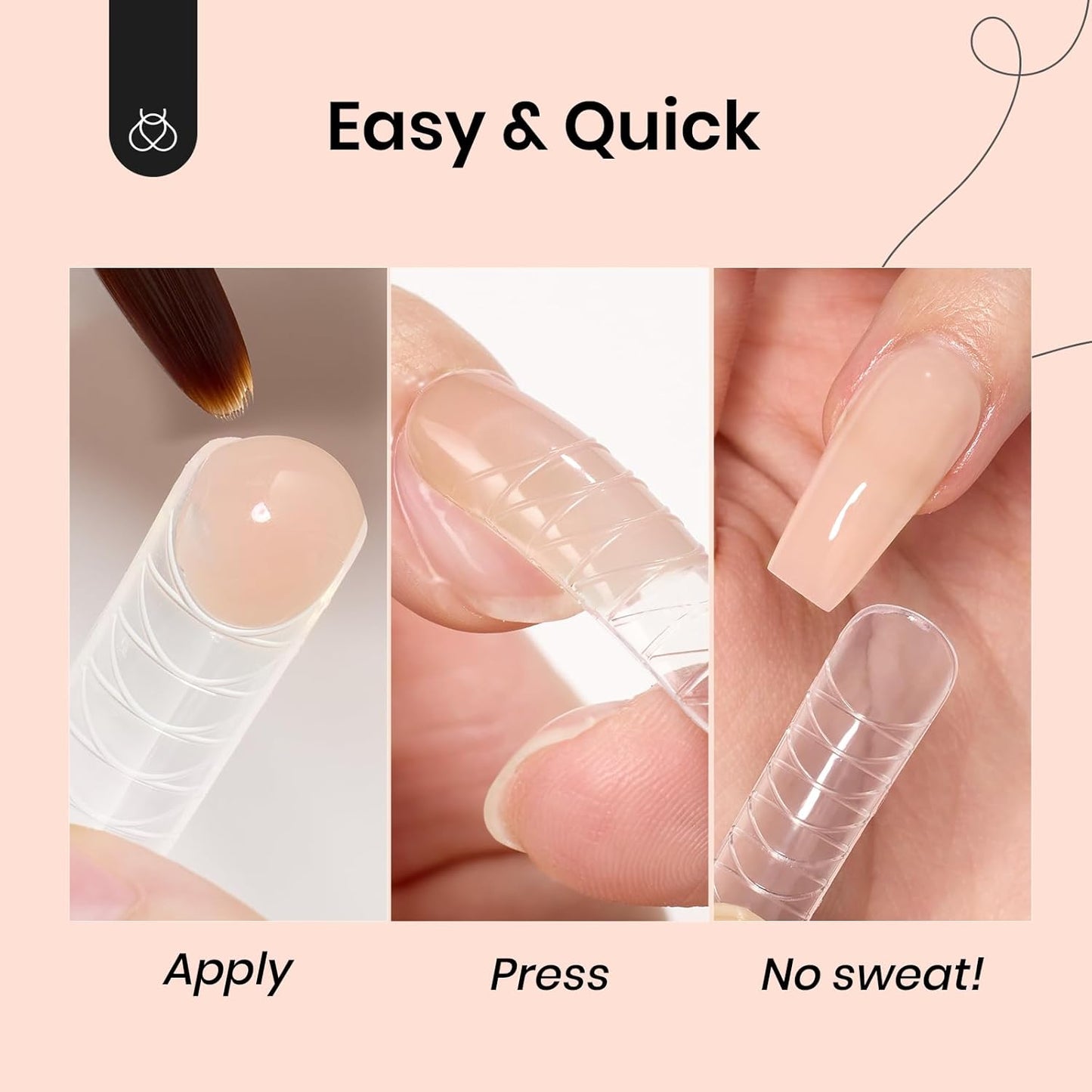 Poly Gel Nail Extension Kit - 6 Colours - Exclusive Offer