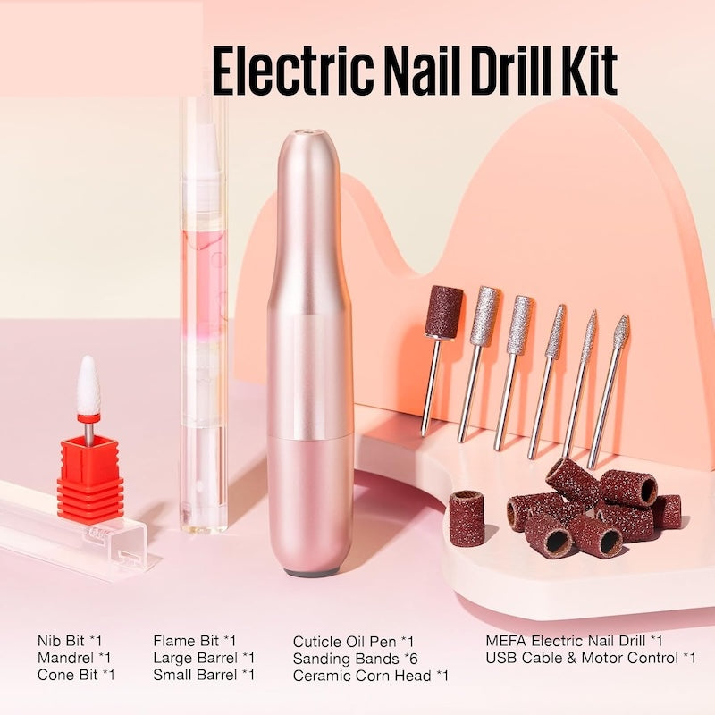 Nail Drill - 16 PCS Kit for Perfect At-Home Manicures - NailSala
