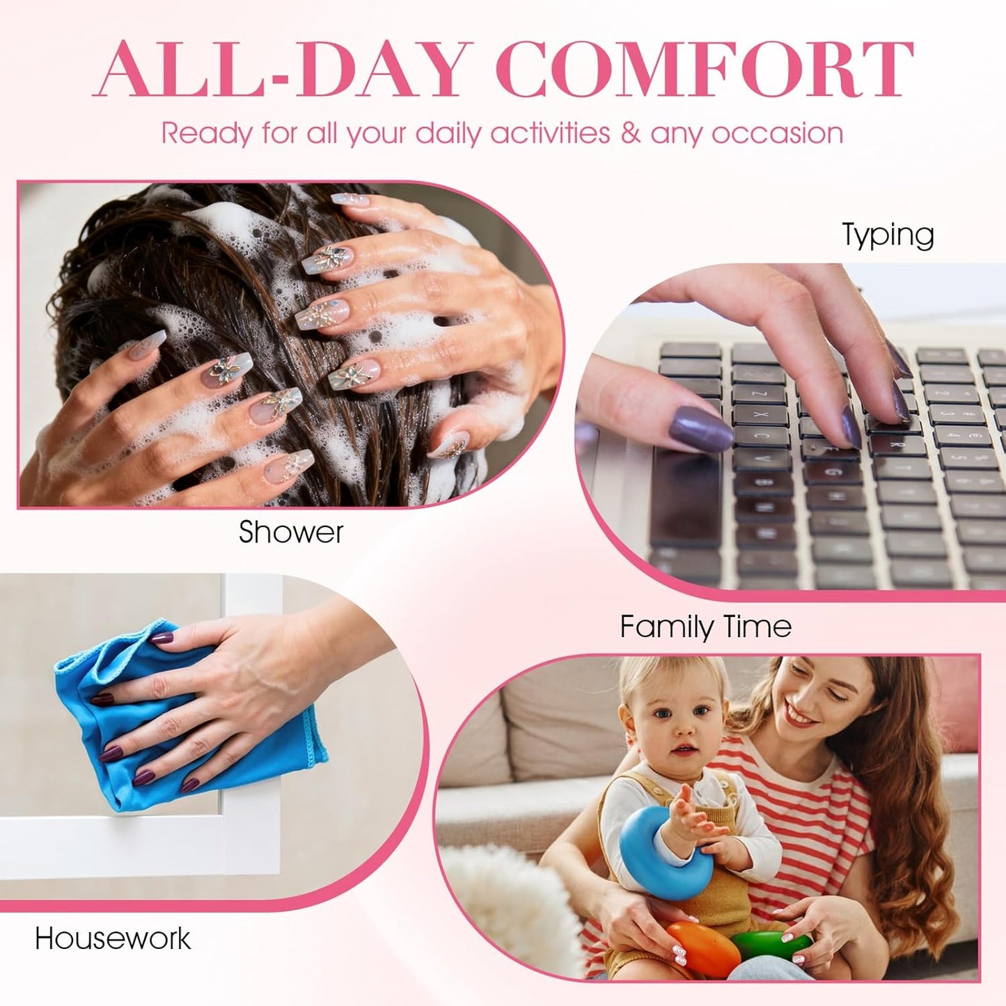 Nail Adhesive Tabs - 480 Pcs