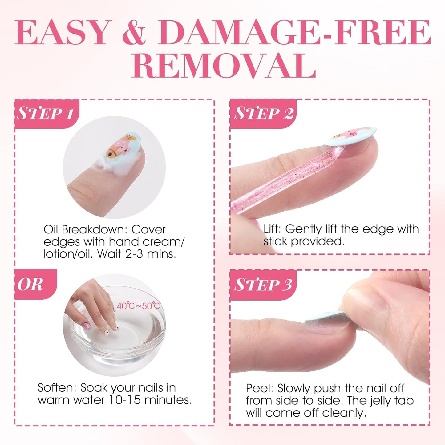 Nail Adhesive Tabs - 480 Pcs