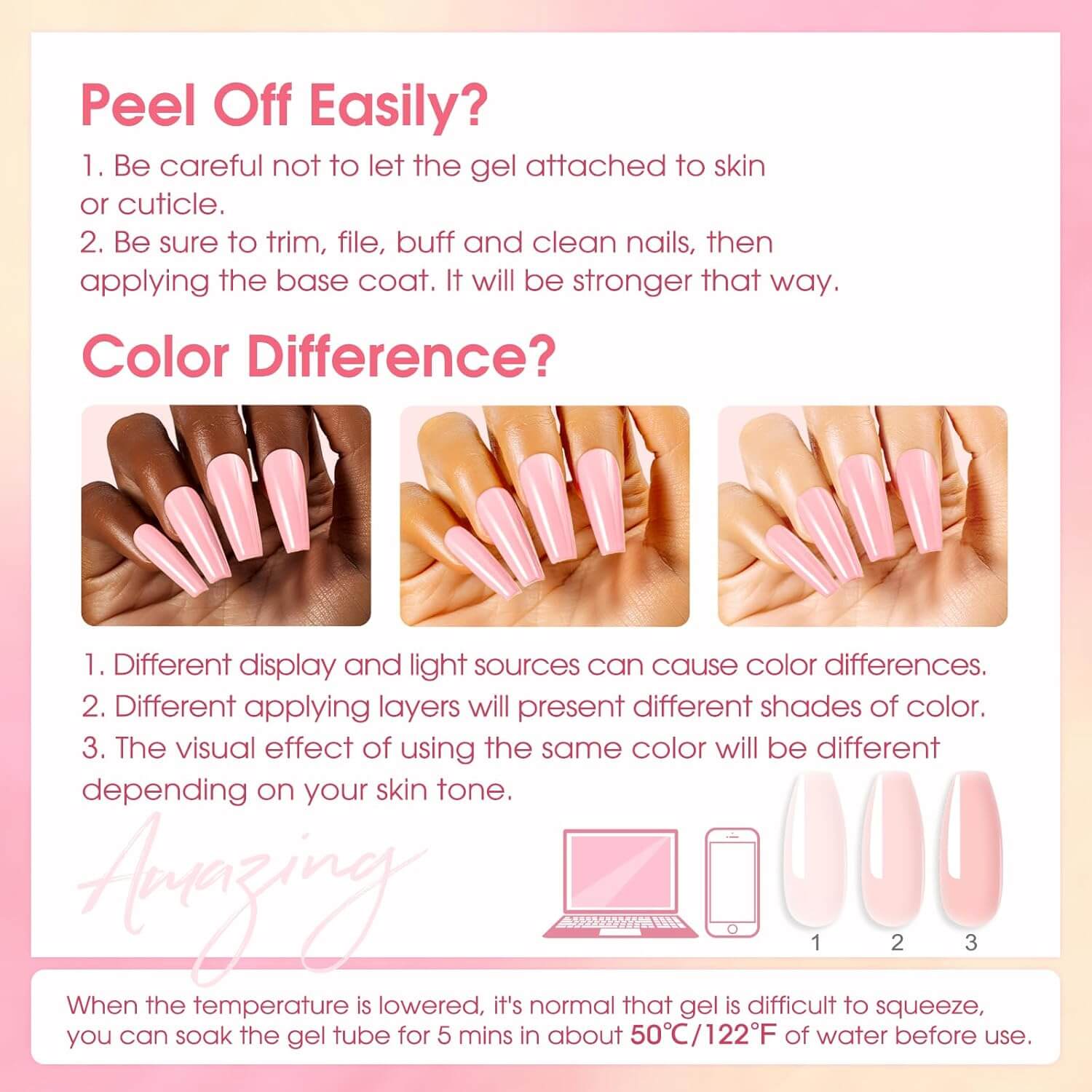 Poly Nail Gel Kit - 8 Vibrant Colors - UK - NailSala