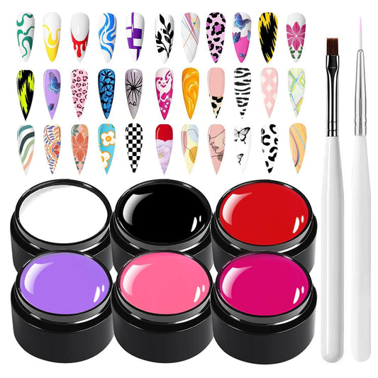 Solid Gel Polish - 12 Colors