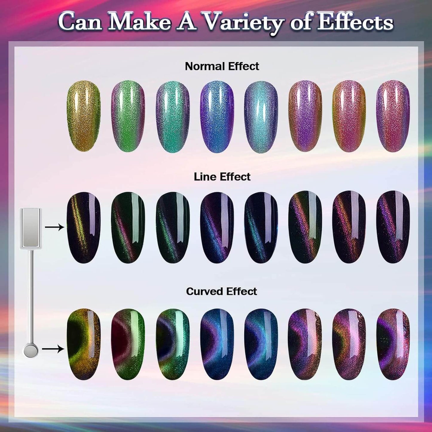 Chrome Nail Powder - 16 Colors NailSala