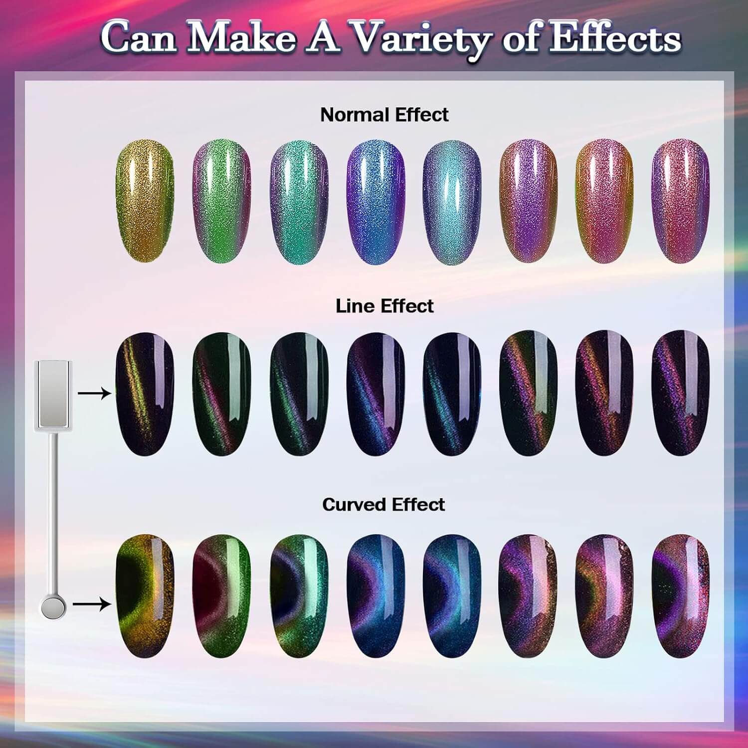 Chrome Nail Powder - 16 Colors NailSala