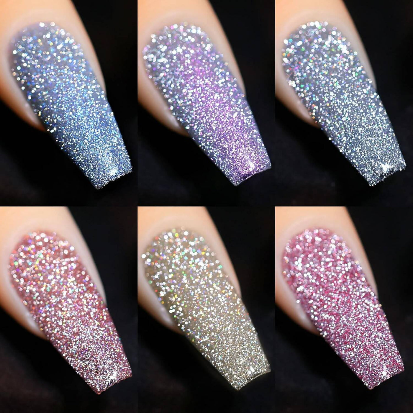 Glitter Gel Polish - 6/12 Colors NailSala