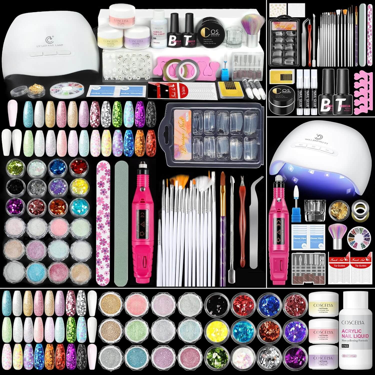 Acrylic Nail Kit - Complete Set for Beginners – NailSala