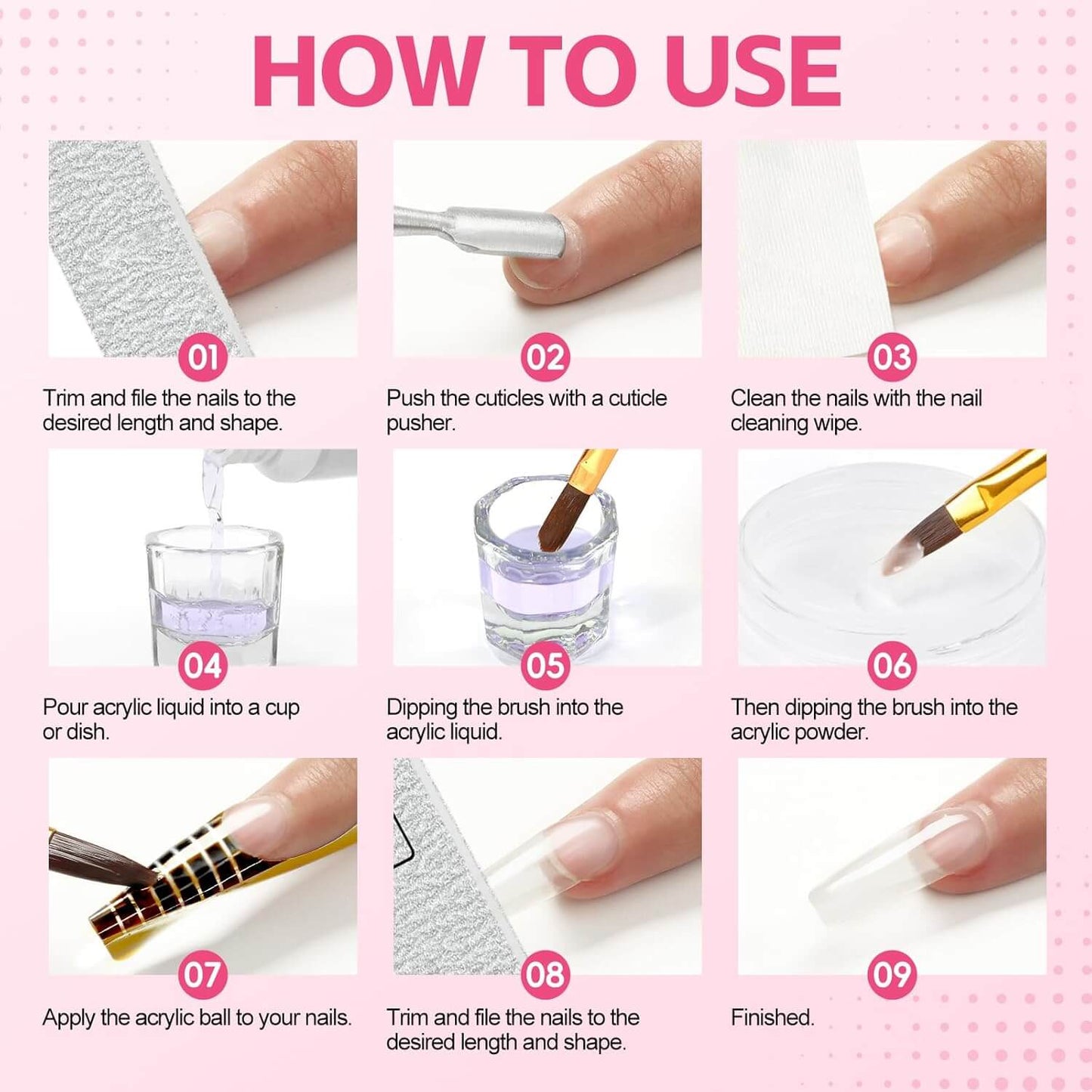 Acrylic Nail Kit NailSala