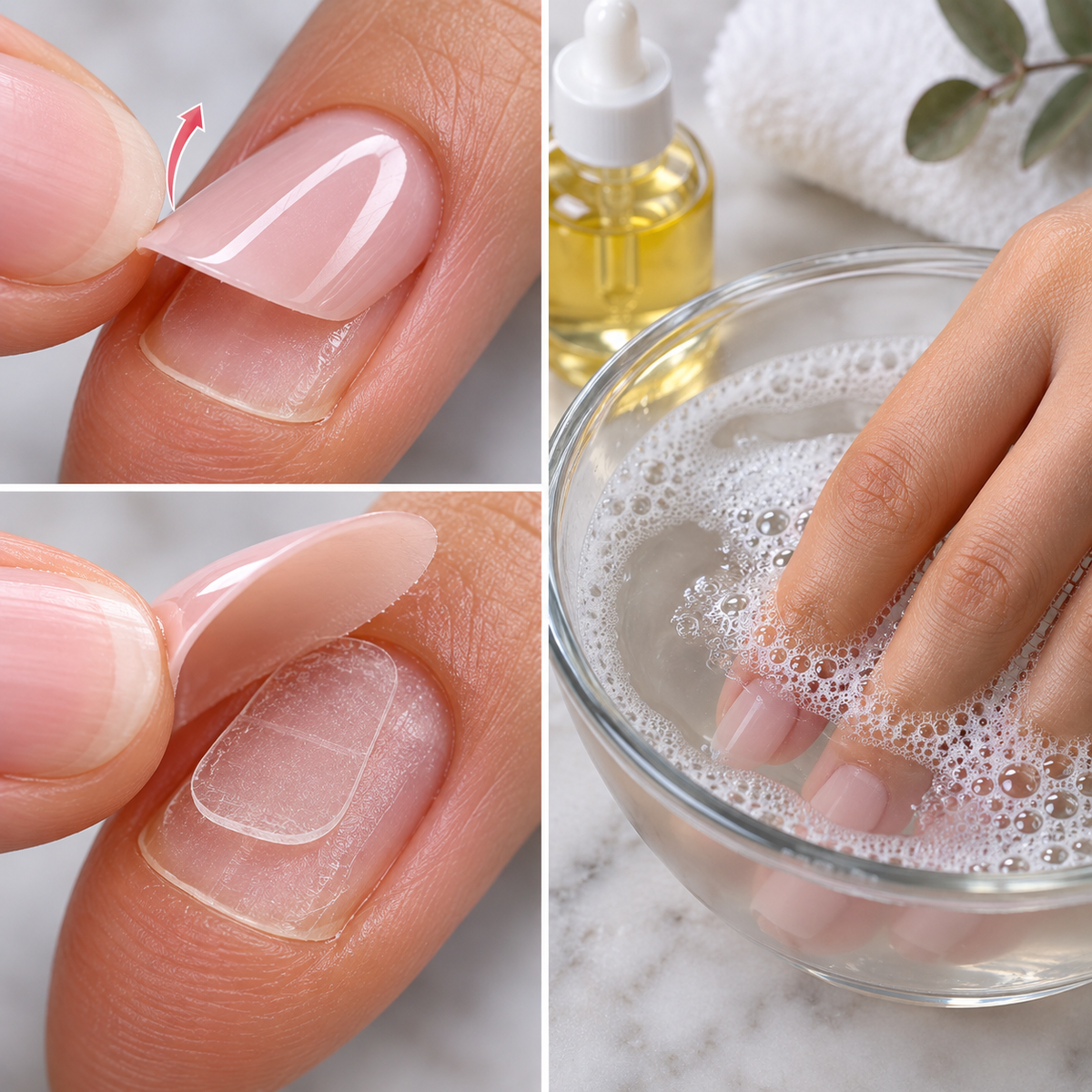 Adhesive Tab Press On Removal