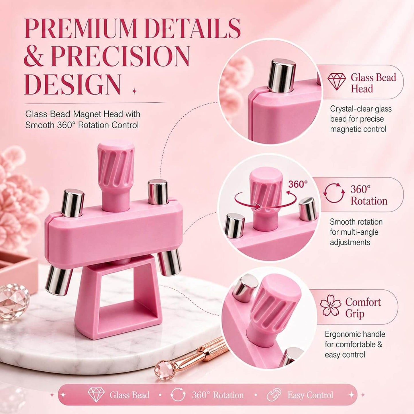 Automatic Cat Eye Magnet NailSala