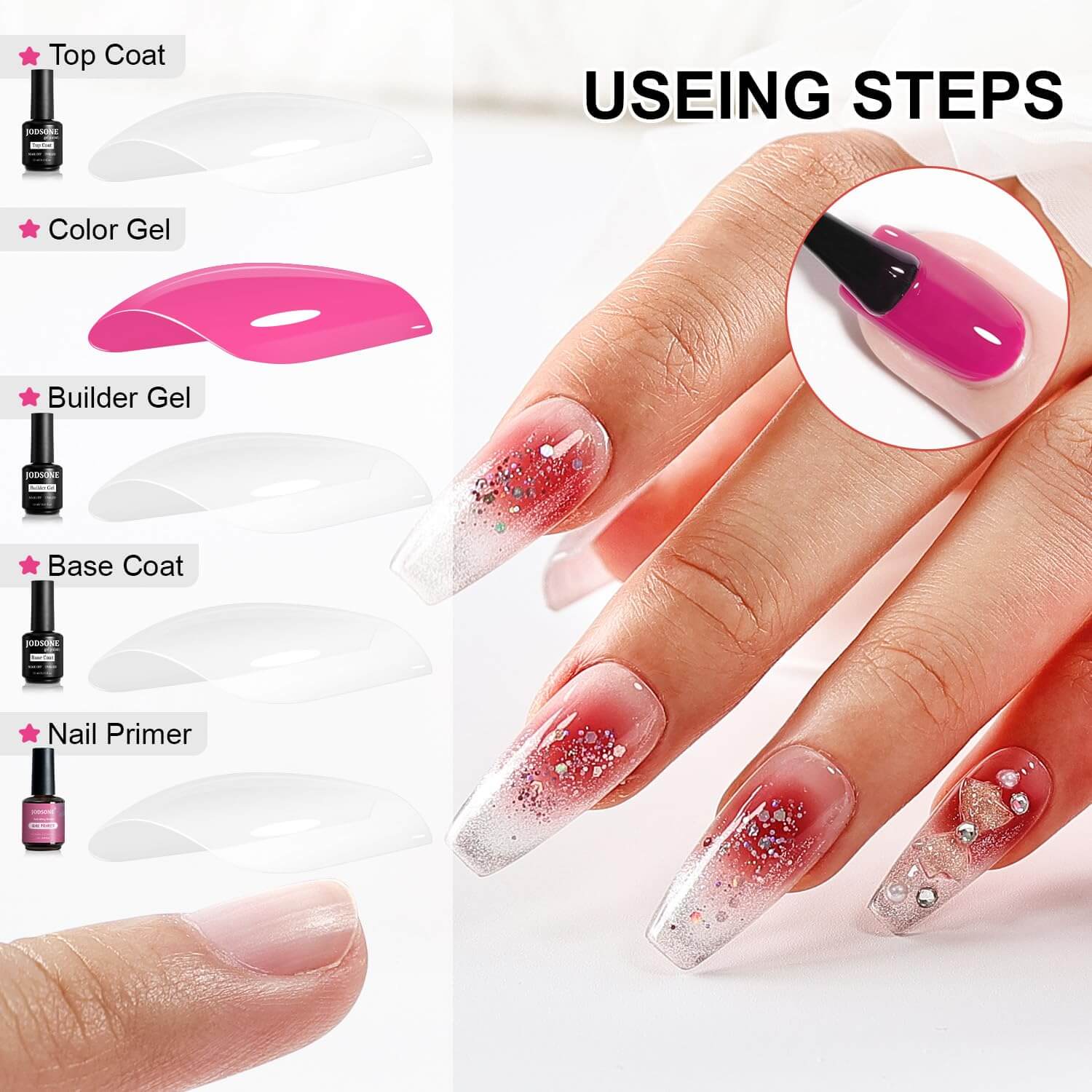 Base Coat & Top Coat Set NailSala