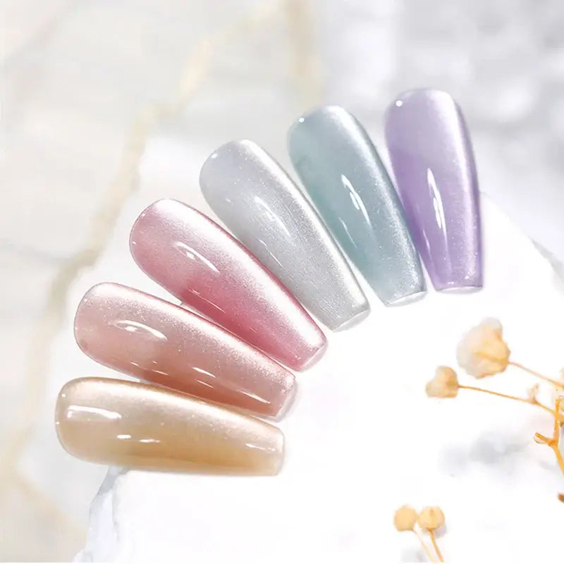 Cat Eye Gel Polish - 6 Colours - Global NailSala