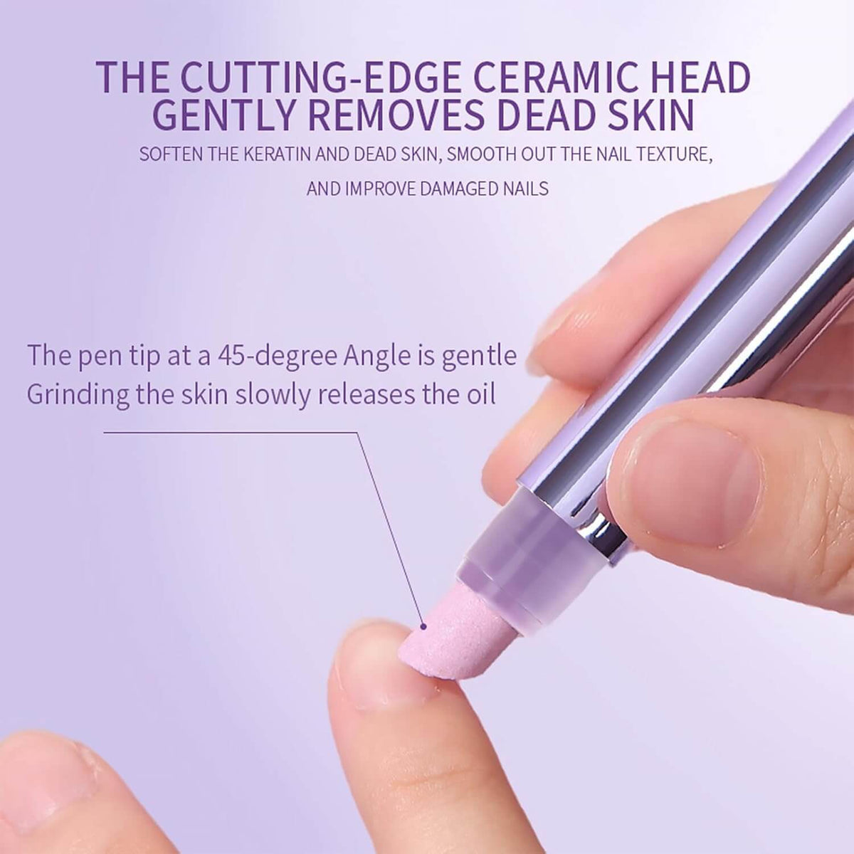 Ceramic Cuticle Pen NailSala