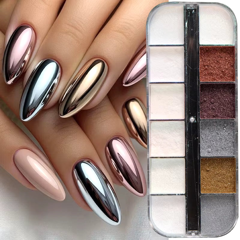 Chrome Nail Powder - Global NailSala