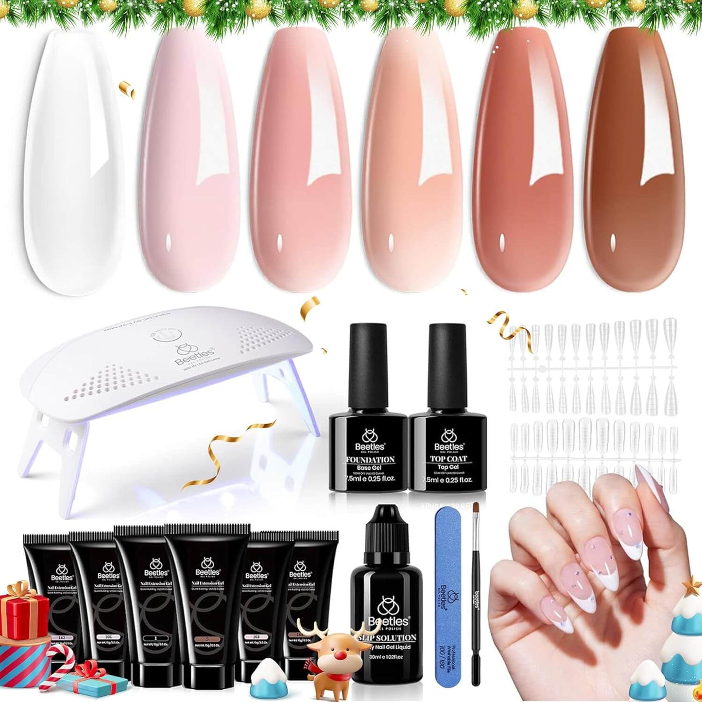 Poly Gel Nail Extension Kit - Winter Collection - NailSala