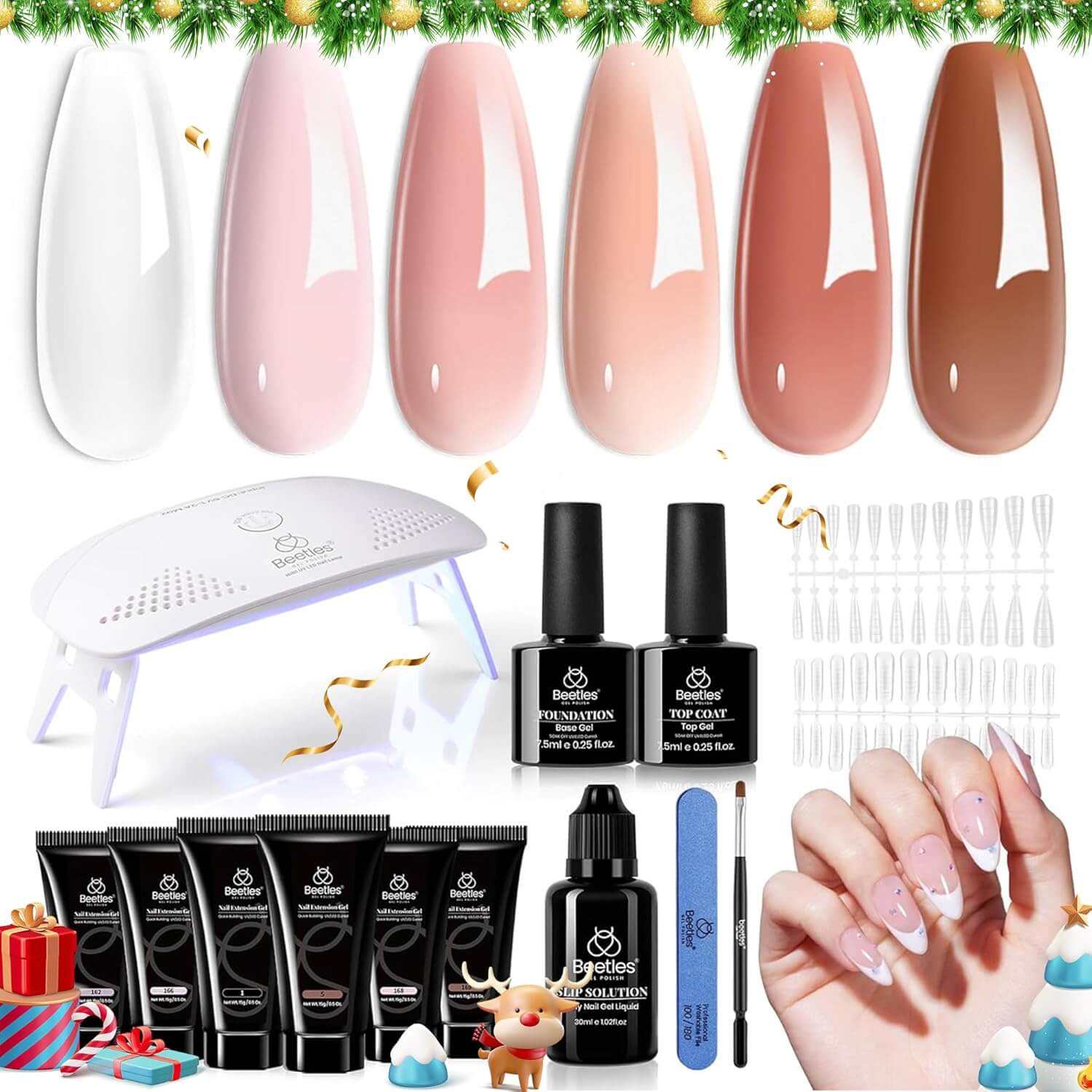 Poly Gel Nail Extension Kit - Winter Collection - NailSala