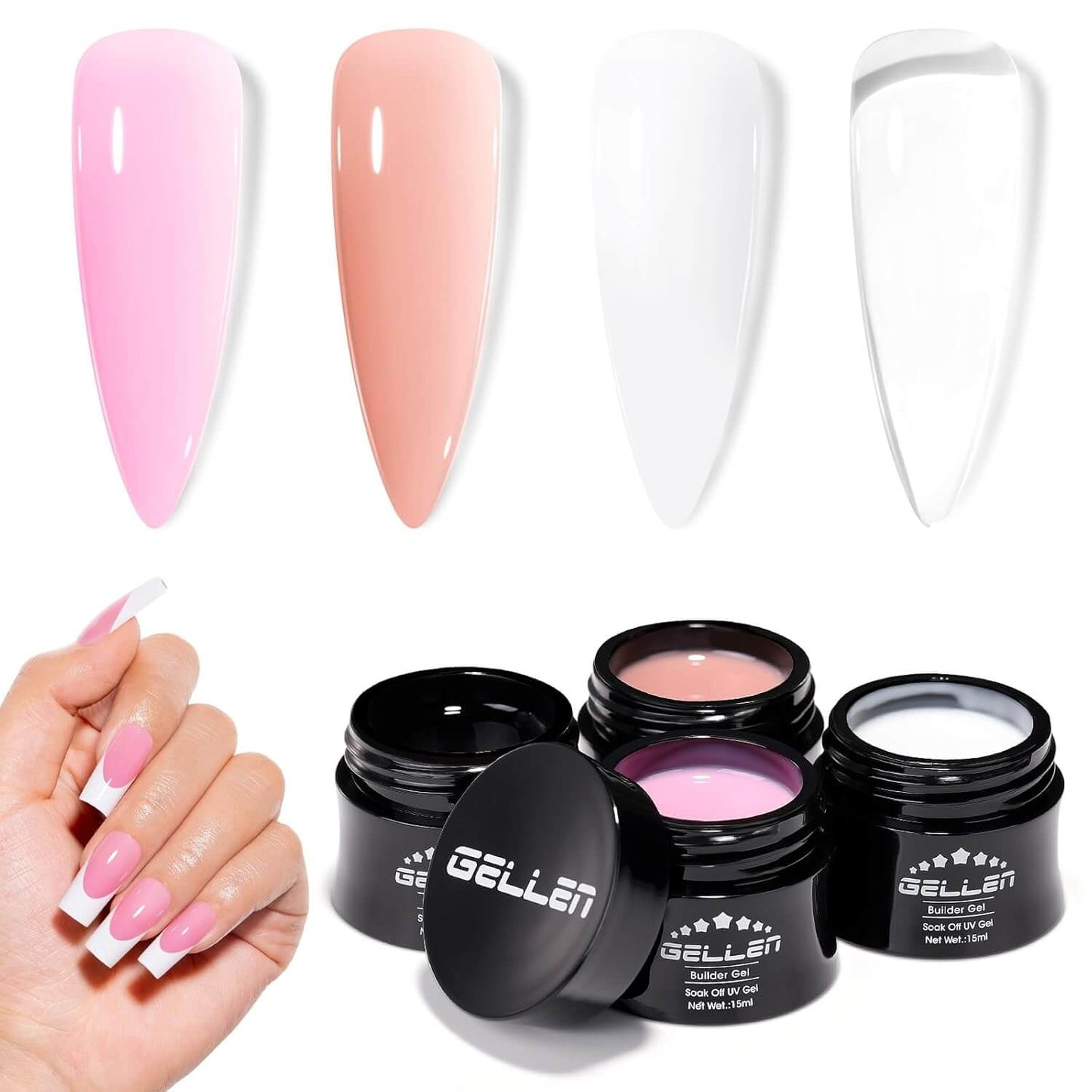Soft Builder Gel - 4 Colors NailSala