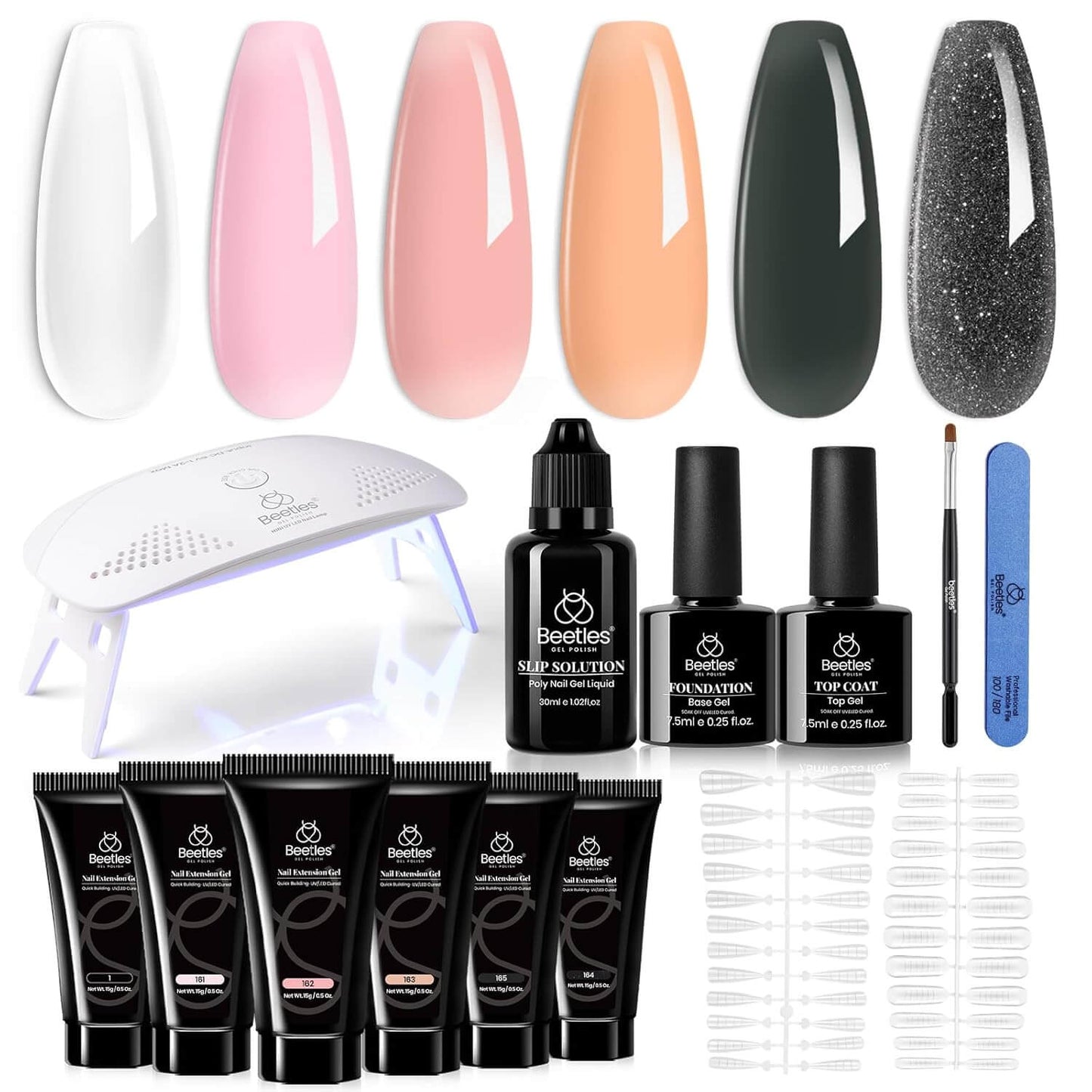 Poly Gel Nail Extension Kit - Winter Collection - NailSala
