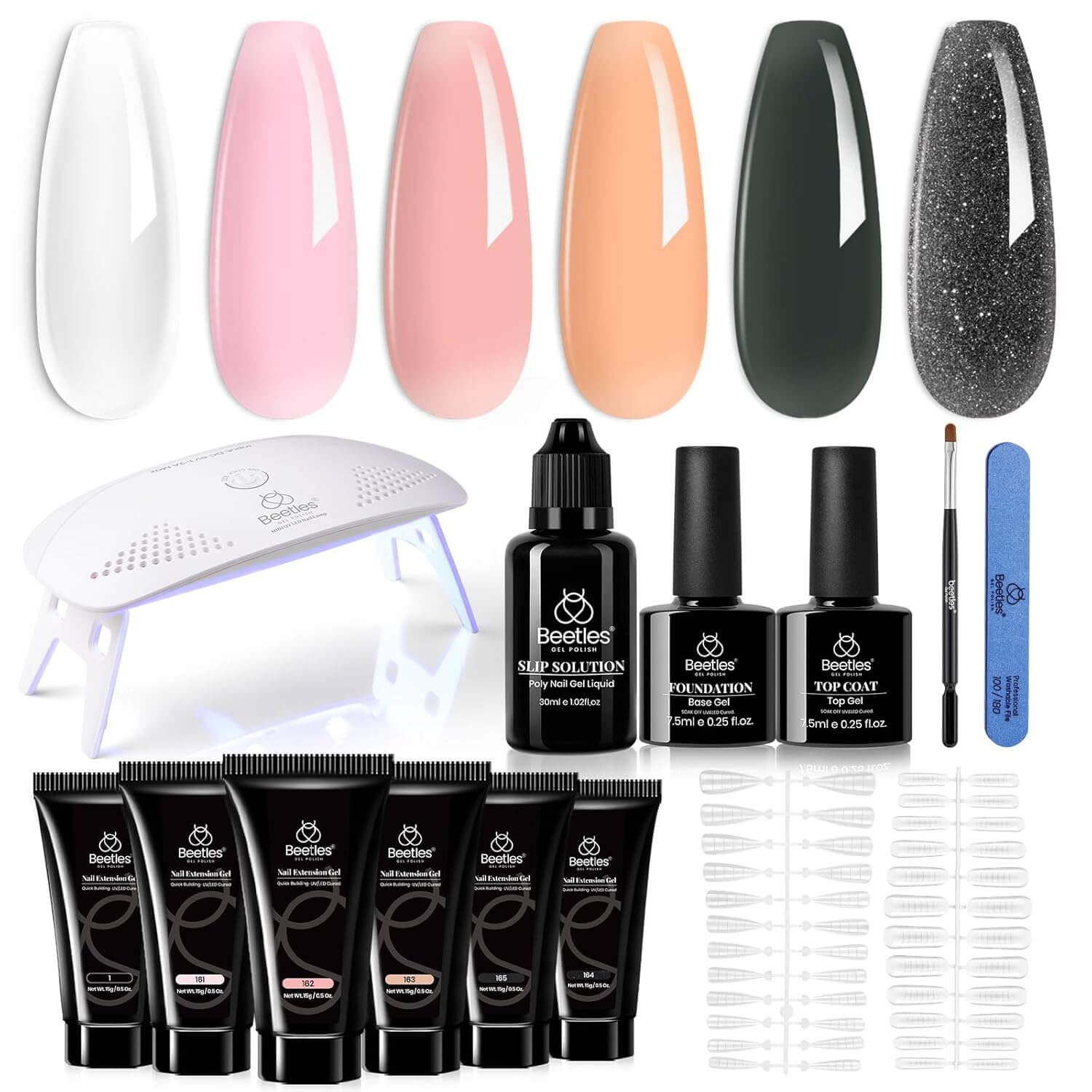 Poly Gel Nail Extension Kit - Winter Collection - NailSala