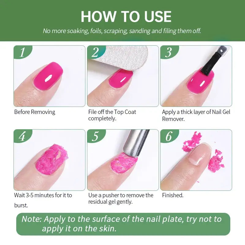 Essential Nail Gel Remover Kit for Quick Gel Removal - NailSala