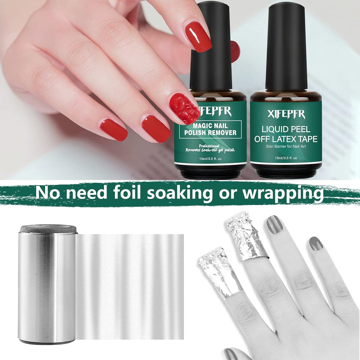 Essential Nail Gel Remover Kit for Quick Gel Removal - NailSala
