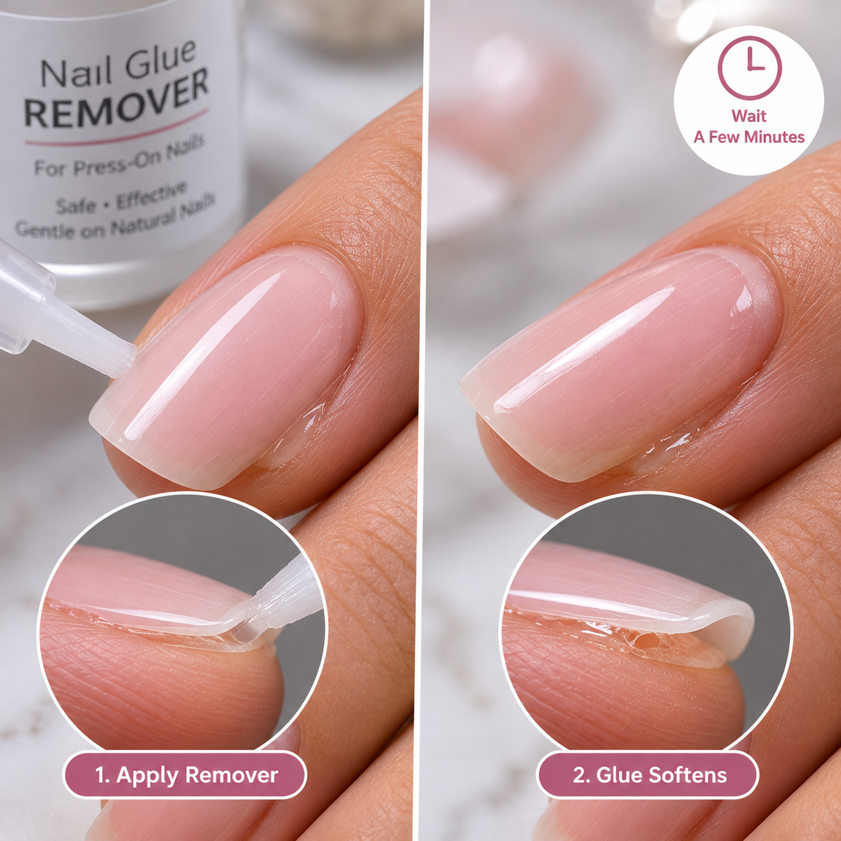 Fast Nail Glue Removal