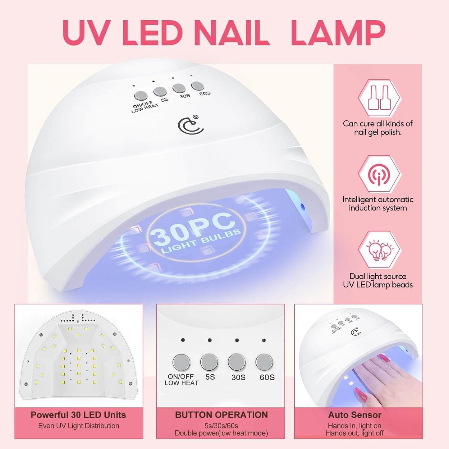 Gel Nail Polish Kit - 20 Colors 😍 UK Store NailSala