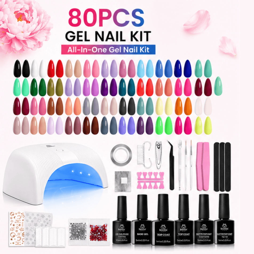 Gel Nail Polish Kit - 55 Colors NailSala