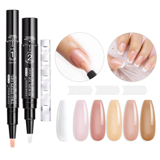 Gel Nail Polish Pen - Set 6 Colors NailSala