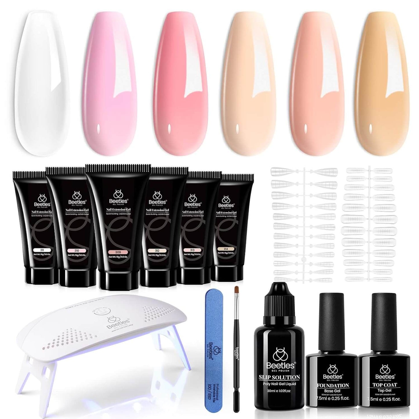 Poly Gel Nail Extension Kit - Winter Collection - NailSala