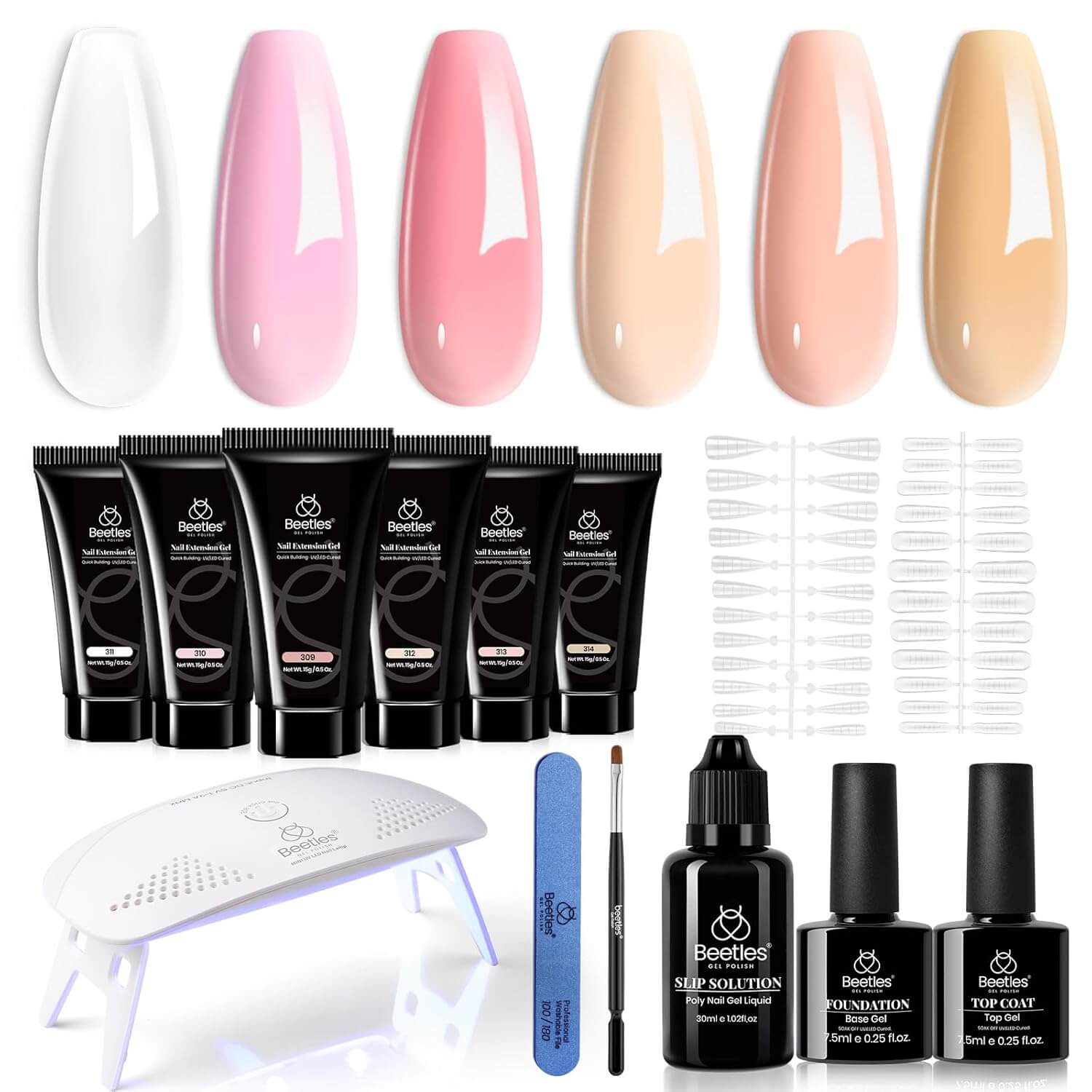 Poly Gel Nail Extension Kit - Winter Collection - NailSala