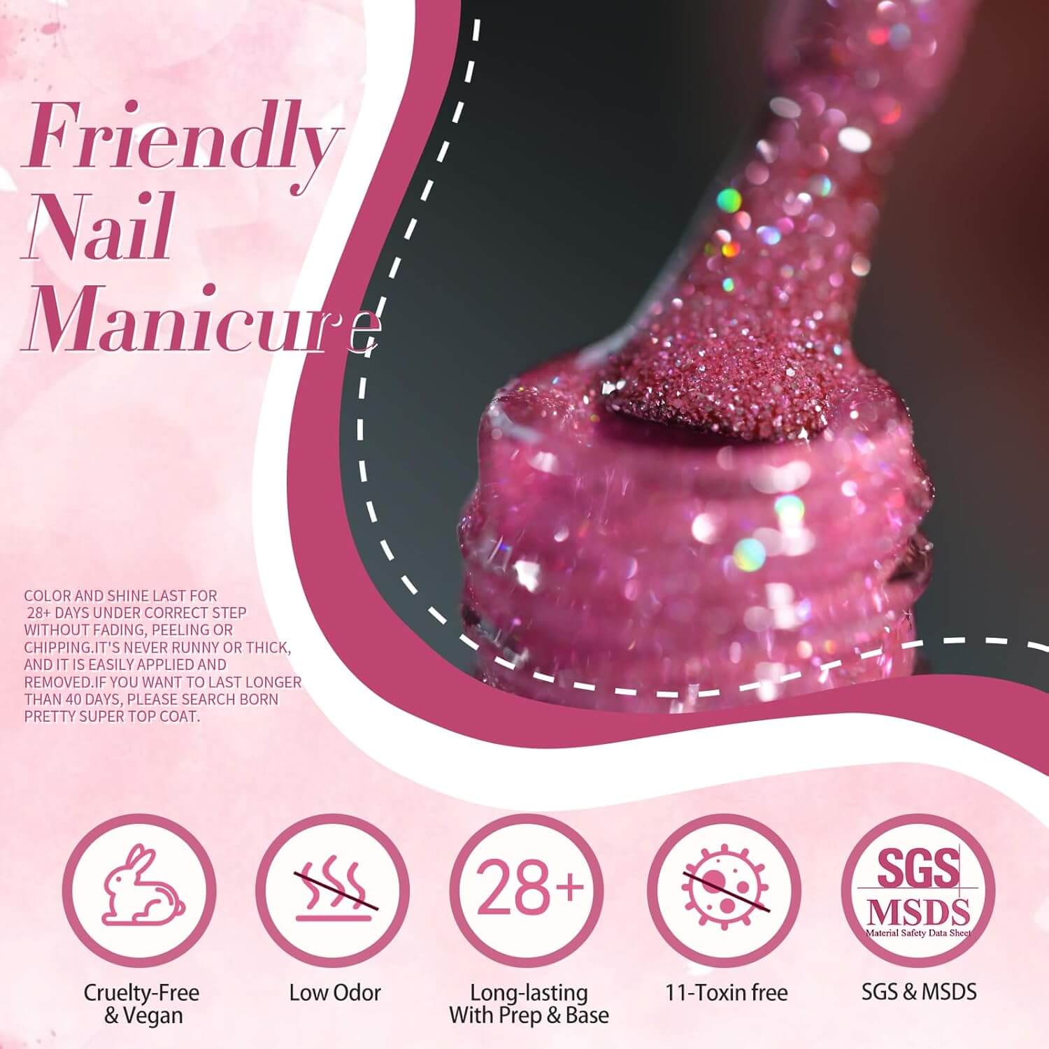 Glitter Gel Polish - Global NailSala
