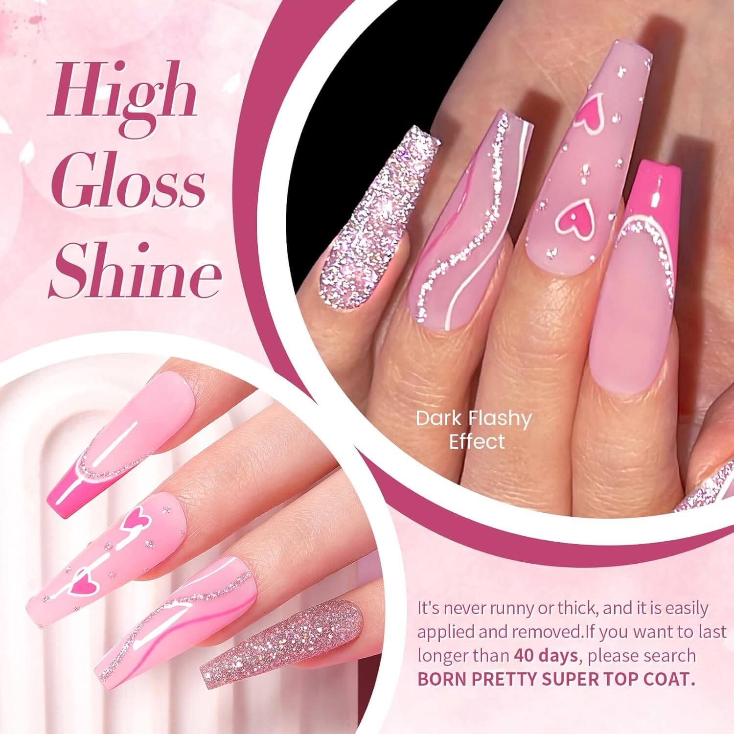 Glitter Gel Polish - Global NailSala
