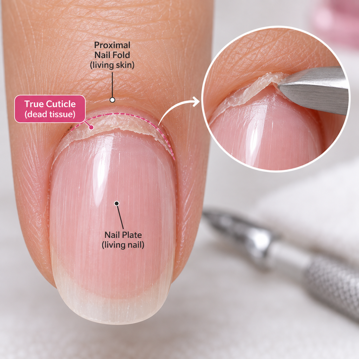The Invisible Cuticle Layer Zone