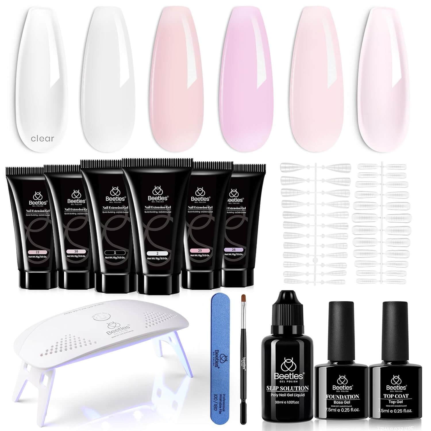Poly Gel Nail Extension Kit - Winter Collection - NailSala