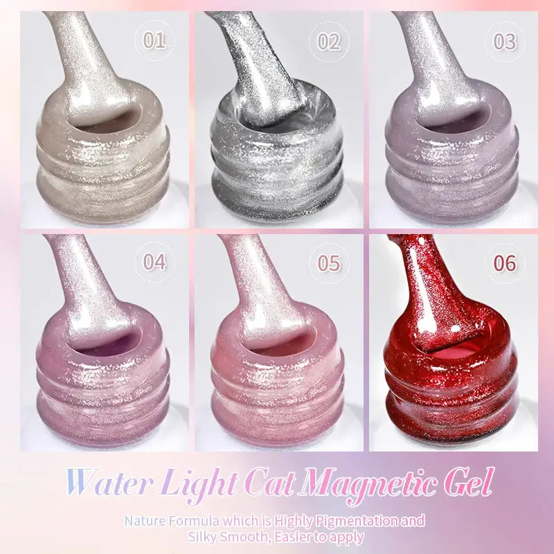 Magnetic Cat Eye Gel Nail Polish - 6Pcs Savings Pack - NailSala
