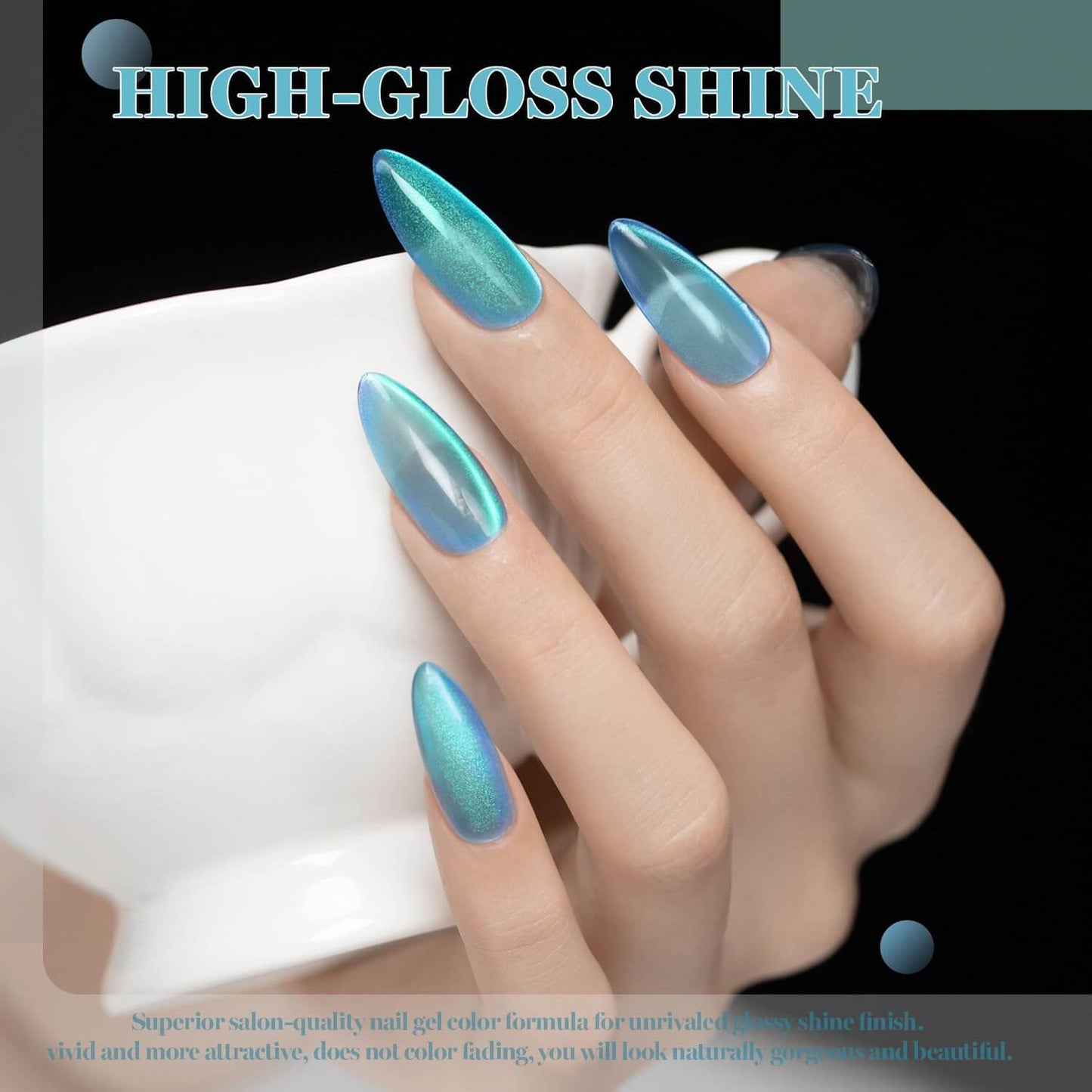 Magnetic Cat Eye Gel Nail Polish NailSala