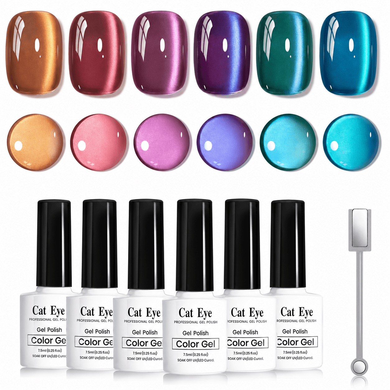 Magnetic Cat Eye Gel Nail Polish NailSala