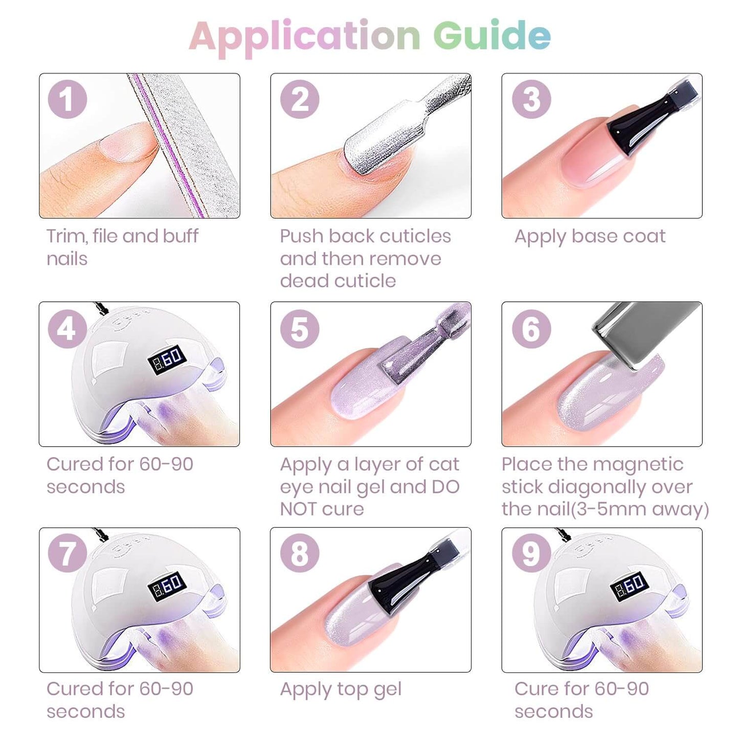 Magnetic Cat Eye Gel Nail Polish NailSala