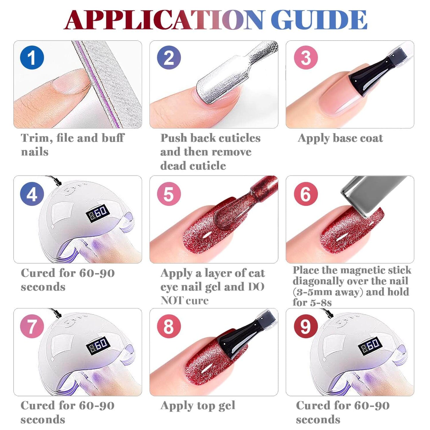 Magnetic Cat Eye Gel Nail Polish NailSala